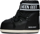 Moon Boot Black Icon Low Nylon Boots