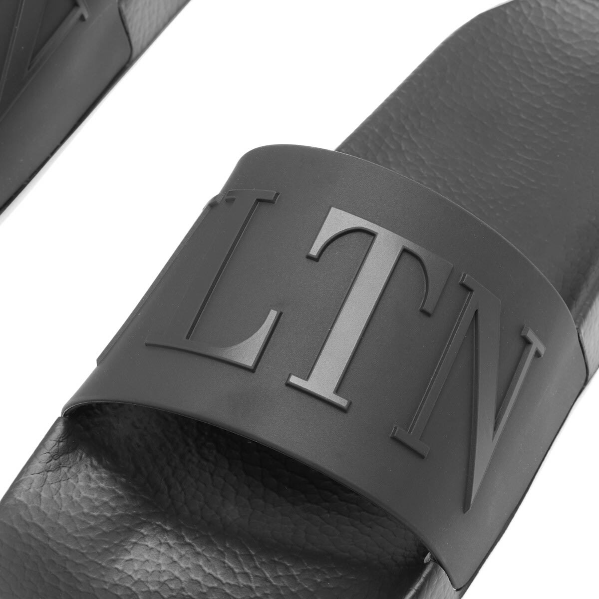 Valentino Men's VLTN Pool Slide in Black