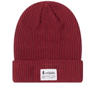 Cotopaxi Men's Wharf Patch Beanie in Burgundy