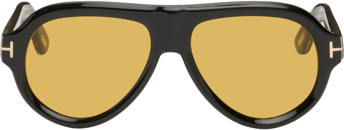 TOM FORD Black Icon Pilot Sunglasses