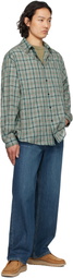 Solid Homme Blue Semi Wide Jeans