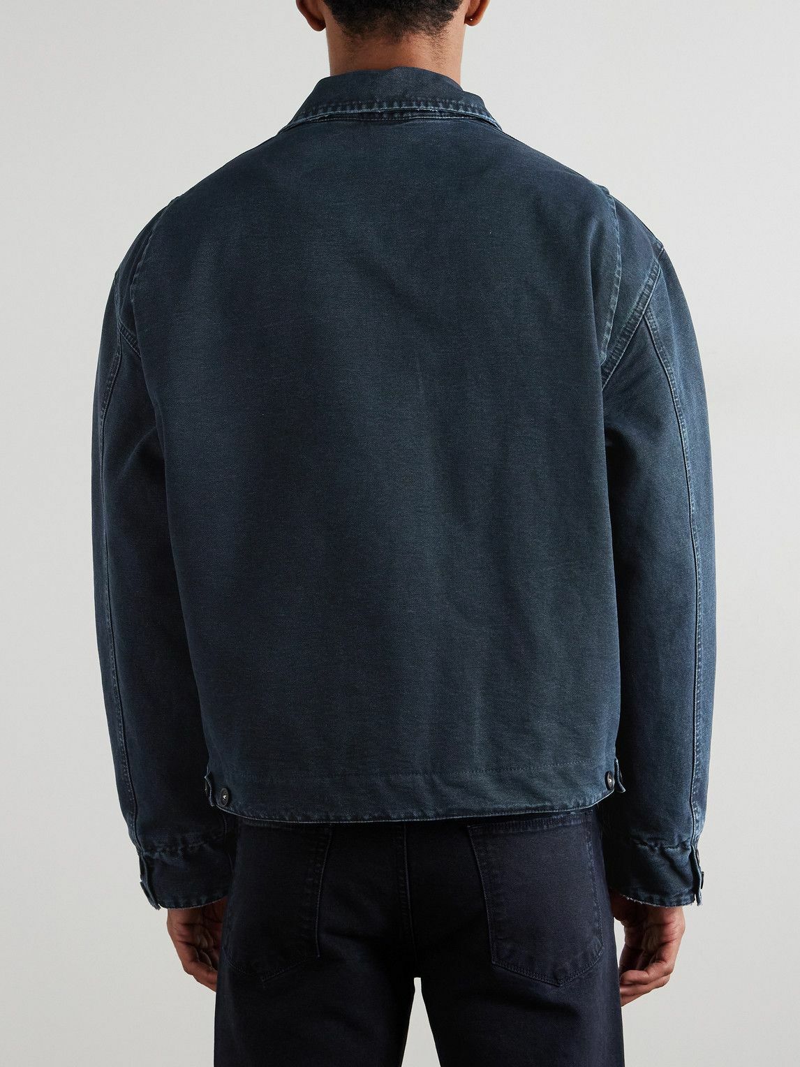 Massimo Alba - Cadillac Padded Cotton-Canvas Jacket - Blue