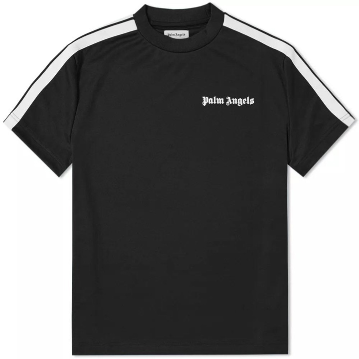 Photo: Palm Angels Track Taping Tee Black
