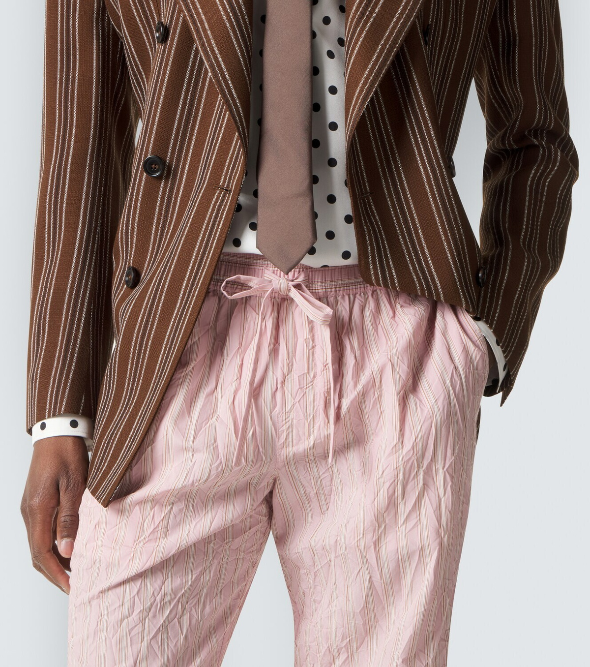 Dolce&Gabbana Striped straight pants