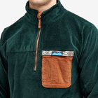 KAVU Men's Corduroy Throwshirt Flex in Green Gables