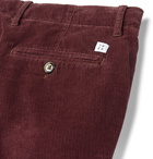 MAN 1924 - Burgundy Slim-Fit Cotton-Corduroy Suit Trousers - Men - Burgundy