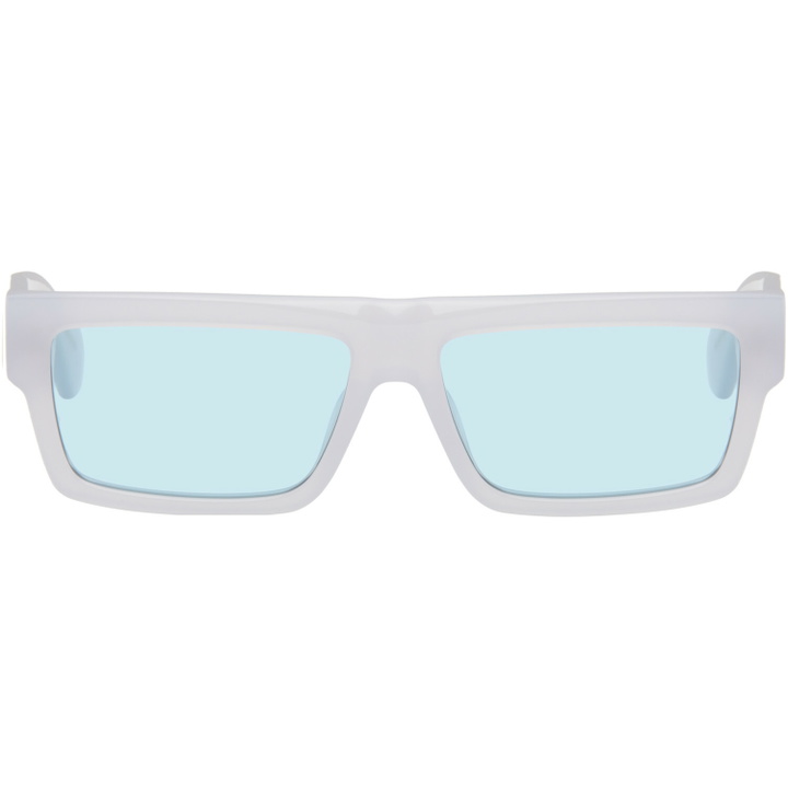 Photo: Off-White Blue Montgomery Sunglasses