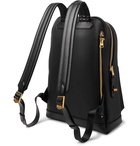 TOM FORD - Full-Grain Leather Backpack - Black