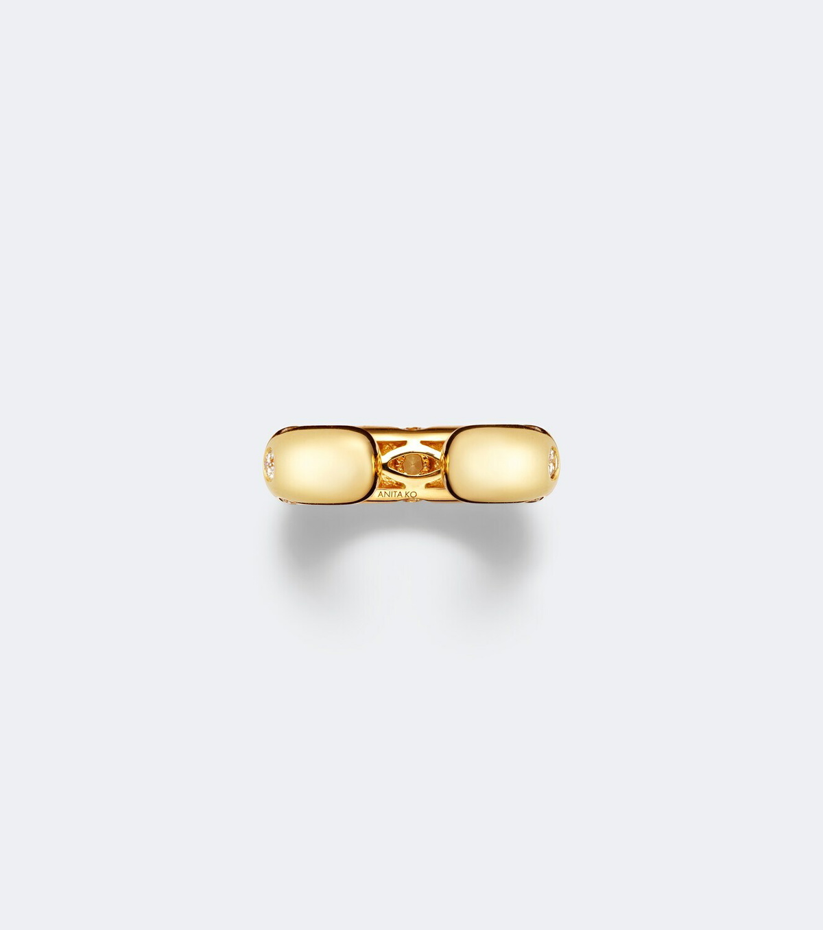 Anita Ko Cosmo 18kt gold single ear cuff with diamonds
