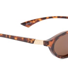 Le Specs Women's Duskfall Sunglasses in Tort/Brown Mono 