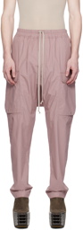 Rick Owens Pink Long Cargo Pants