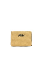 MC2 Saint Barth Parisienne Straw Pochette With Los Angeles Embroidery