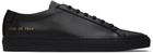 Common Projects Black Achilles Sneakers