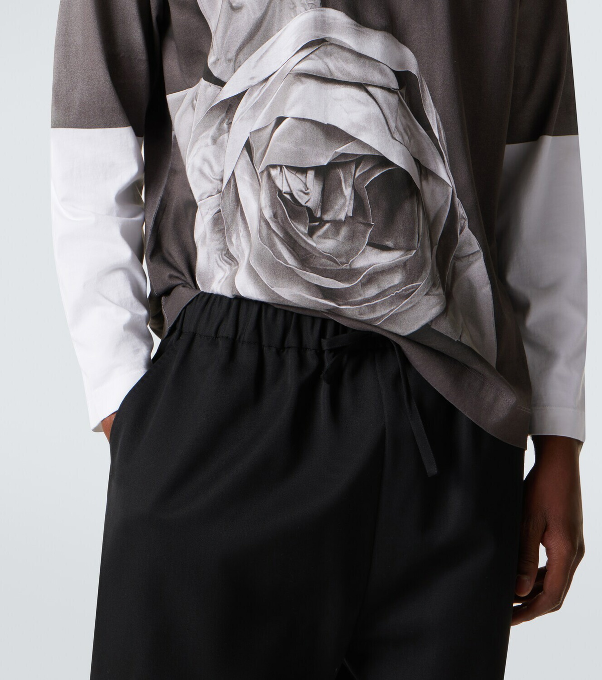 Simone Rocha Printed cotton jersey T-shirt