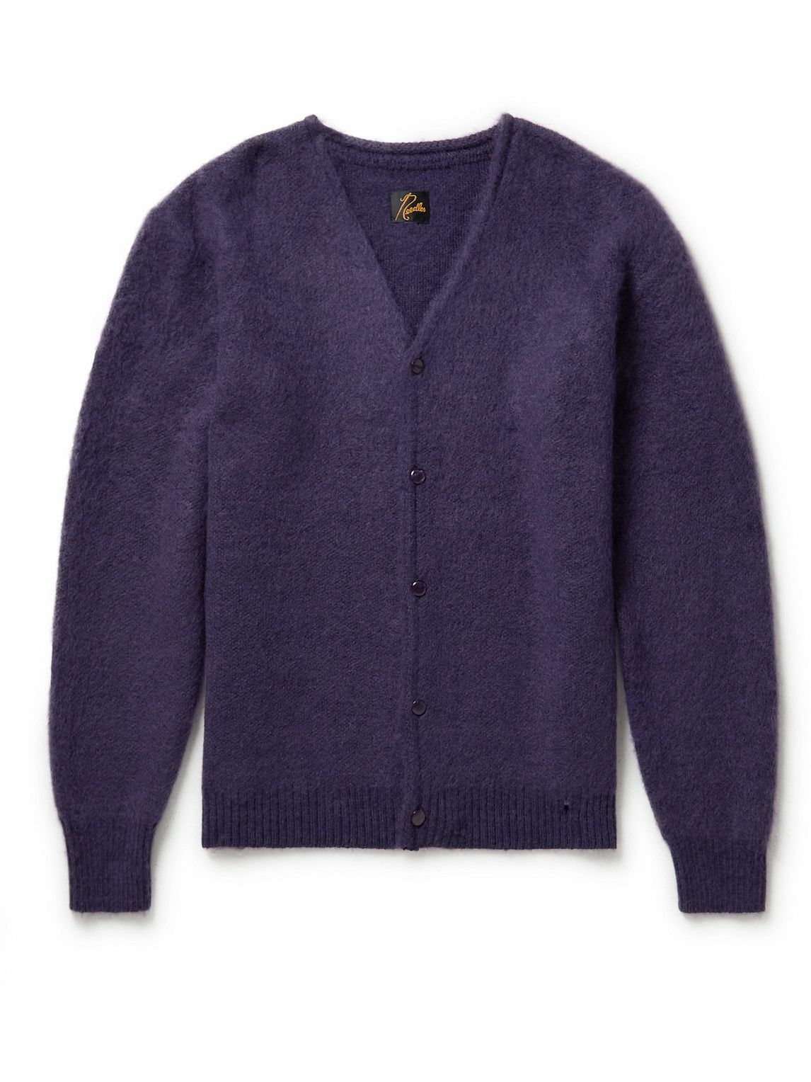 Needles - Mohair-Blend Cardigan - Purple Needles