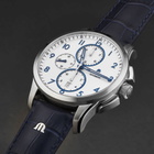 Maurice Lacroix Pontos Chronograph Automatic White Dial Mens Watch PT6388-SS001-120-4