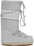 Moon Boot Gray Icon Boots