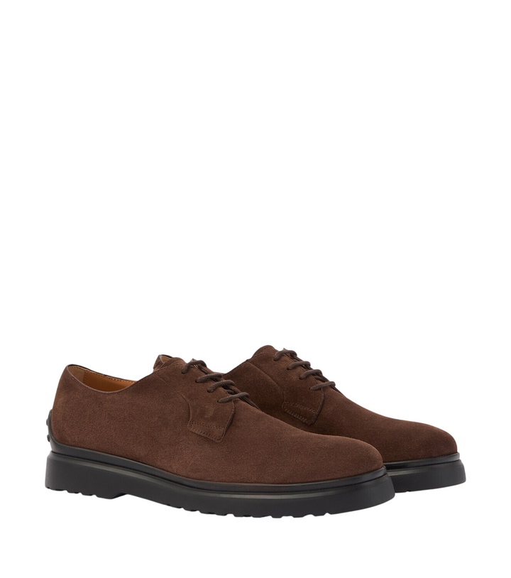 Photo: Tod's Suede lace-up shoes