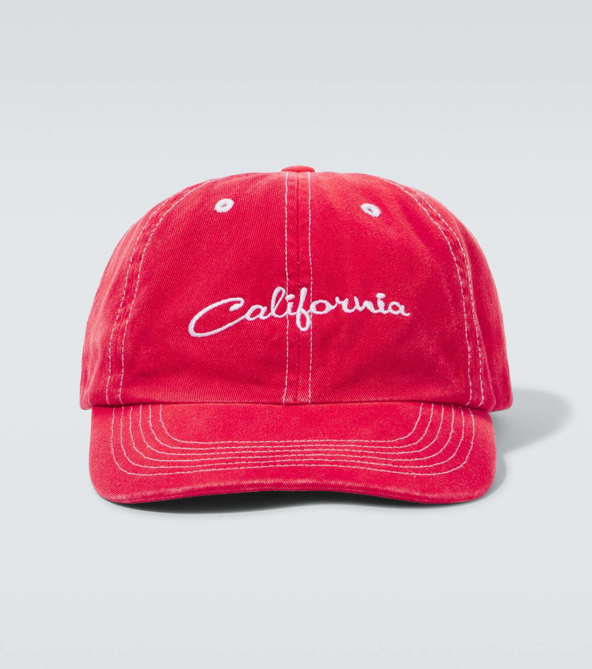 ERL Embroidered cotton baseball cap ERL