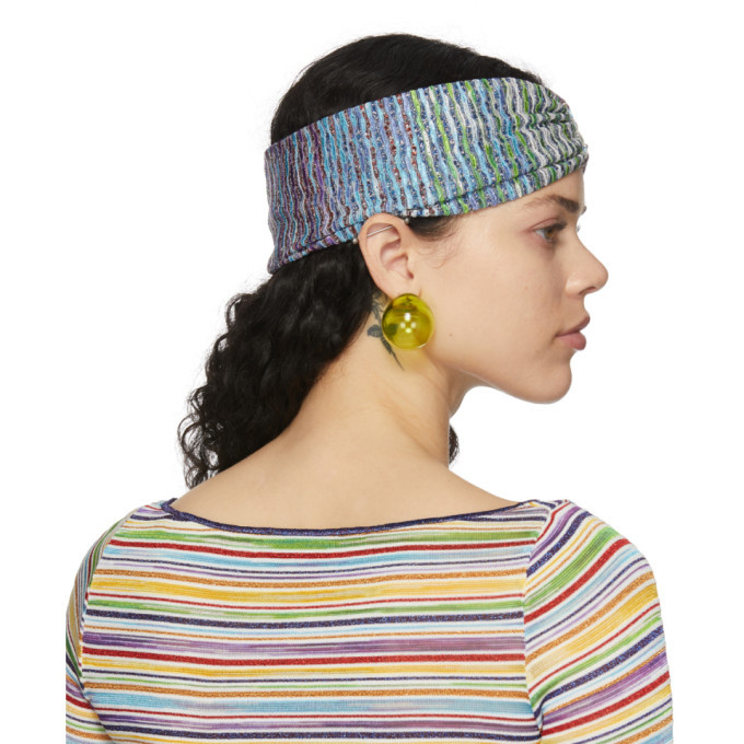Missoni Multicolor Woven Headband Missoni display picture 1