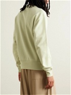 Acne Studios - Fairah Logo-Appliquéd Cotton-Jersey Sweatshirt - Neutrals