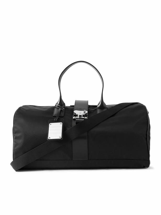 Photo: FPM Milano - Butterfly Leather-Trimmed Nylon Duffle Bag