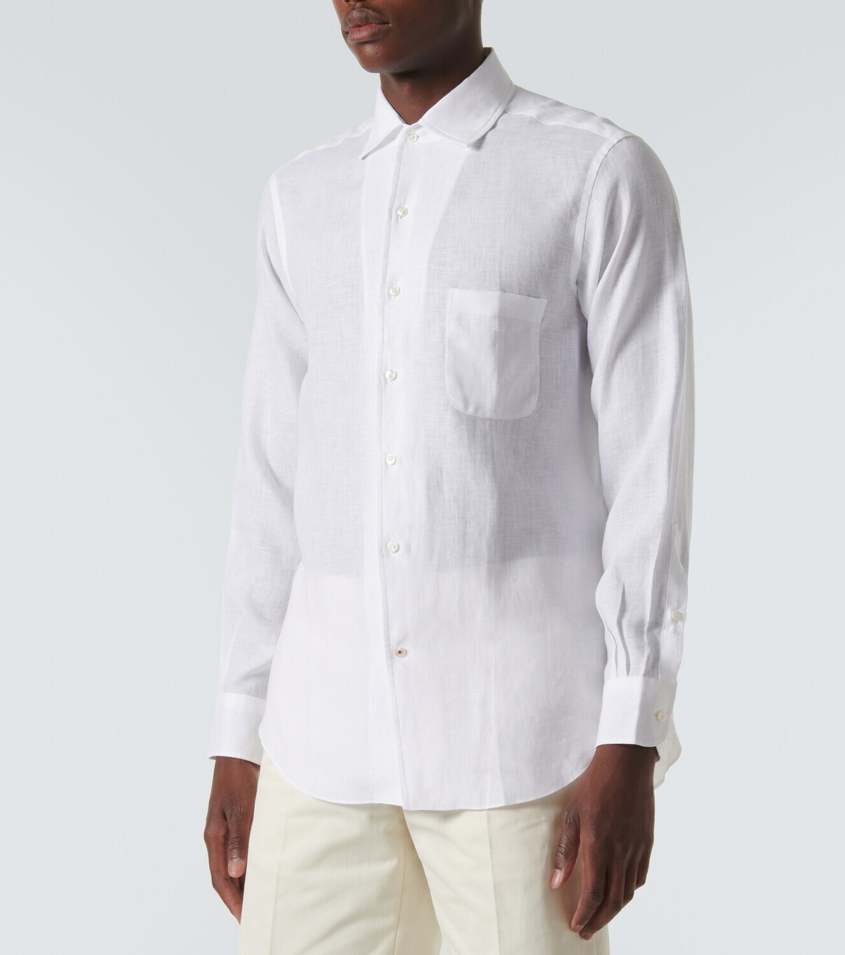 Loro Piana André linen shirt