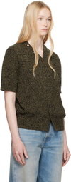 ADER error Black Half Sleeve Knit Product. 59 Sweater