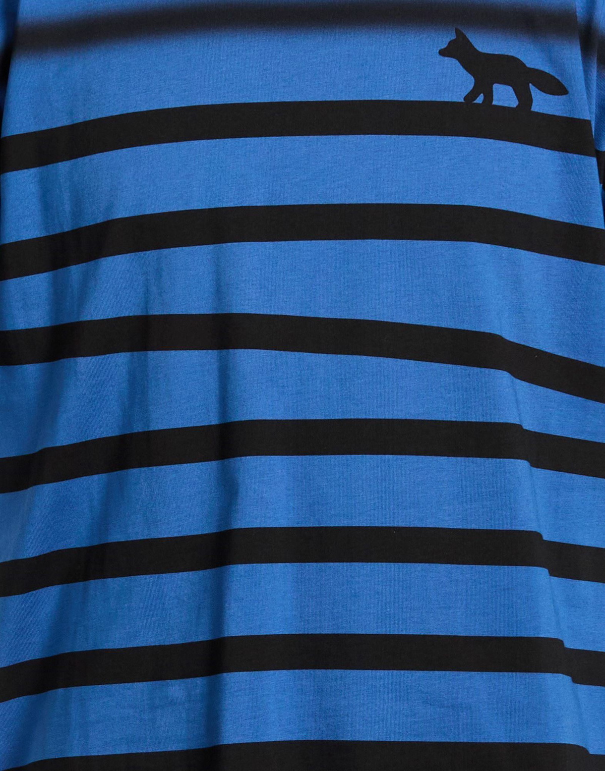 Maison Kitsuné Mens T-shirt in Blue