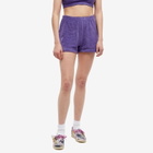 Howlin by Morrison Women's Howlin' Velour Wonder Short in Violet Dreams