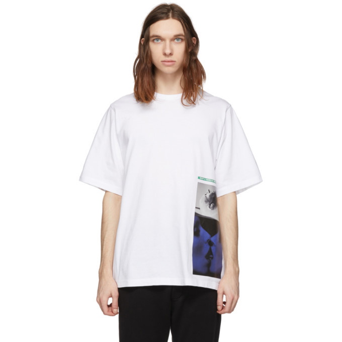 Photo: Dsquared2 White Dyed Mert and Marcus 1994 Slouch Fit T-Shirt