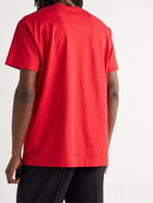 GIVENCHY - Oversized Logo-Print Cotton-Jersey T-Shirt - Red