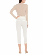 Manila Grace Womens Pants Ivory