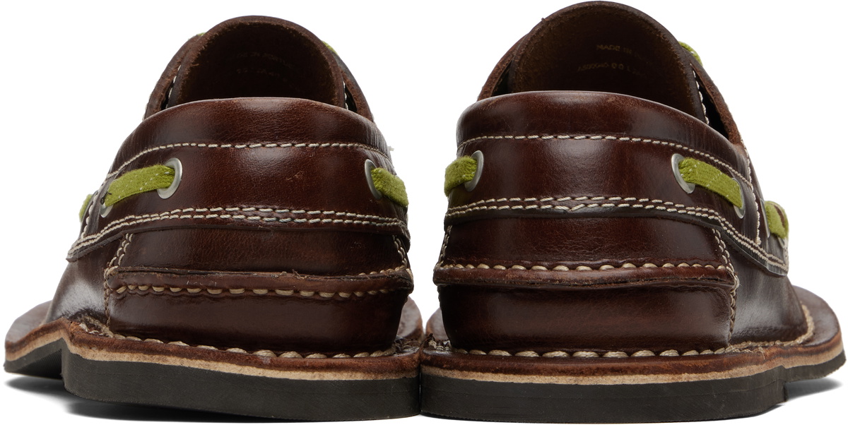 CAMPERLAB Brown Eki Boat Shoes