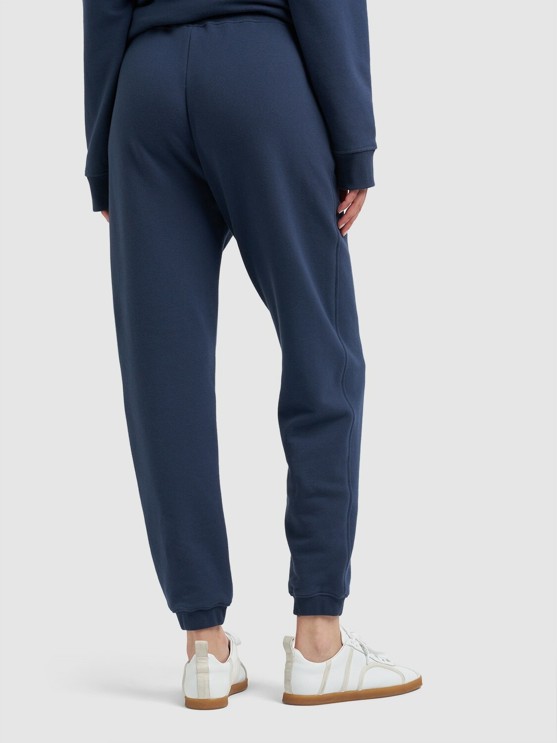 S MAX MARA Tamaro Cotton Jersey Logo Sweatpants S Max Mara