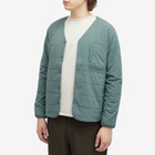 Snow Peak Men's Flexible Insulated Cardigan in Foliage