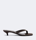 Toteme Suede thong sandals