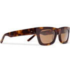 Sun Buddies - Greta Square-Frame Tortoiseshell Acetate Sunglasses - Brown