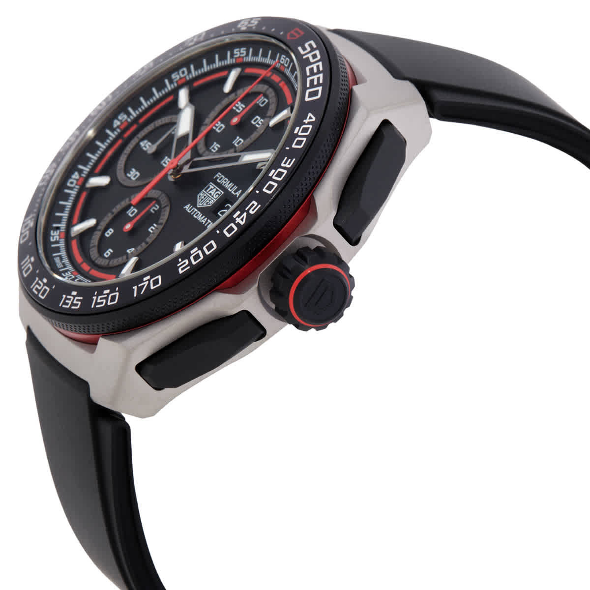 Tag Heuer Formula 1 Chronograph Automatic Black Opalin Dial Watch CBZ2082.FT8096