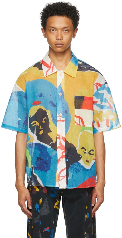 Photo: Bethany Williams Multicolor The Magpie Project Edition Organic Cotton Short Sleeve Shirt
