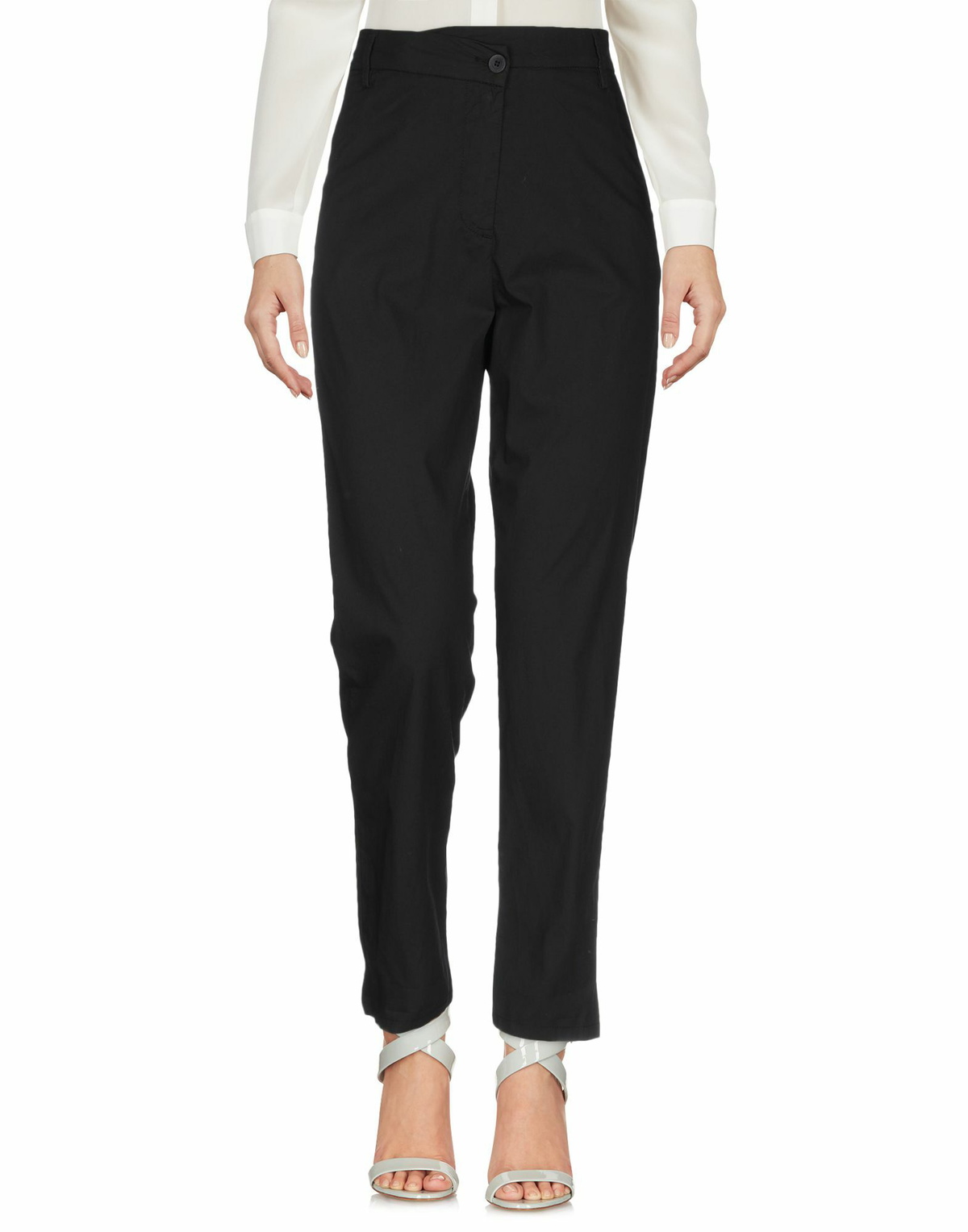 Manila Grace Womens Pants in Black