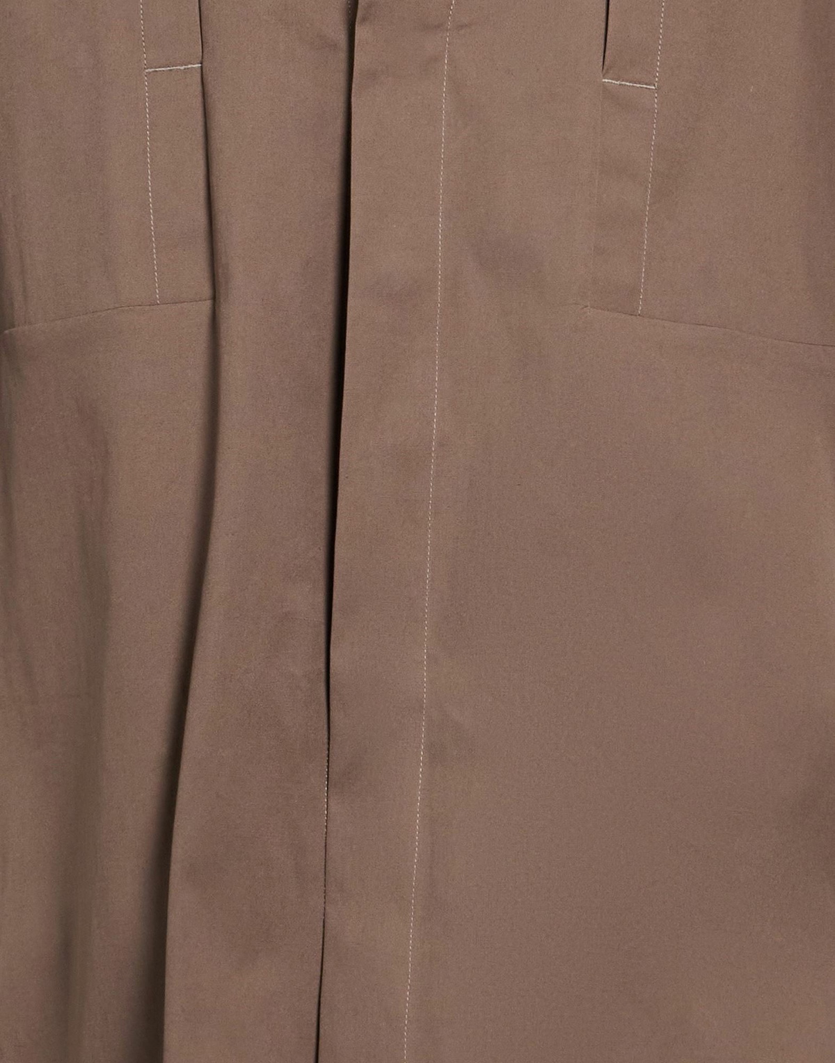 Rick Owens Mens Shirt Khaki