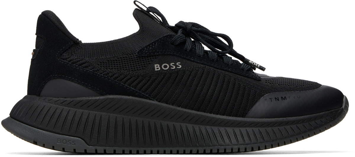 BOSS Black TTNM EVO Knitted Upper Sneakers