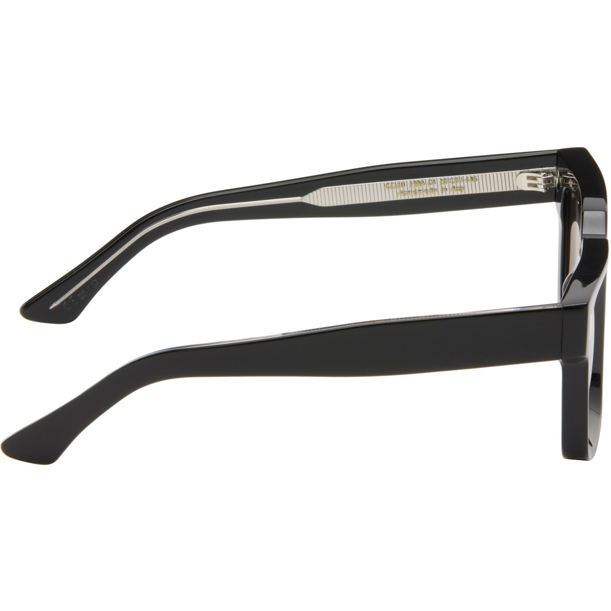 Cutler and Gross Black 1386 Square Sunglasses