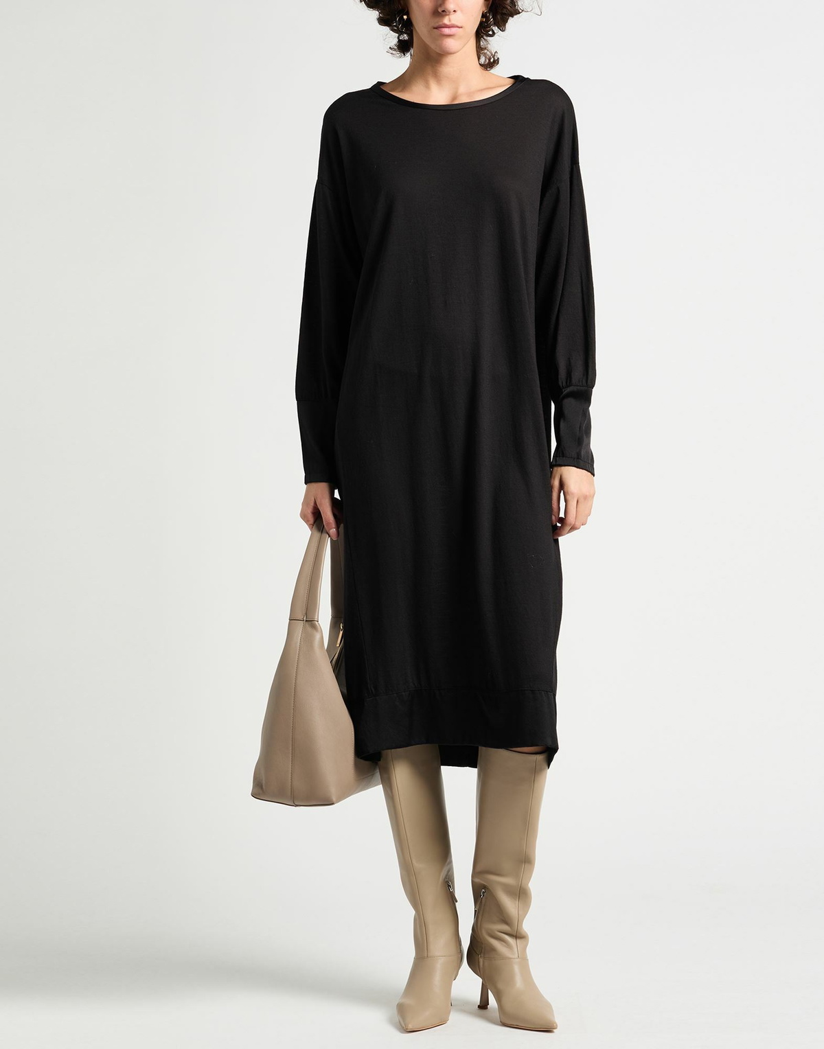 Crossley Womens Midi dress Dark in Brown