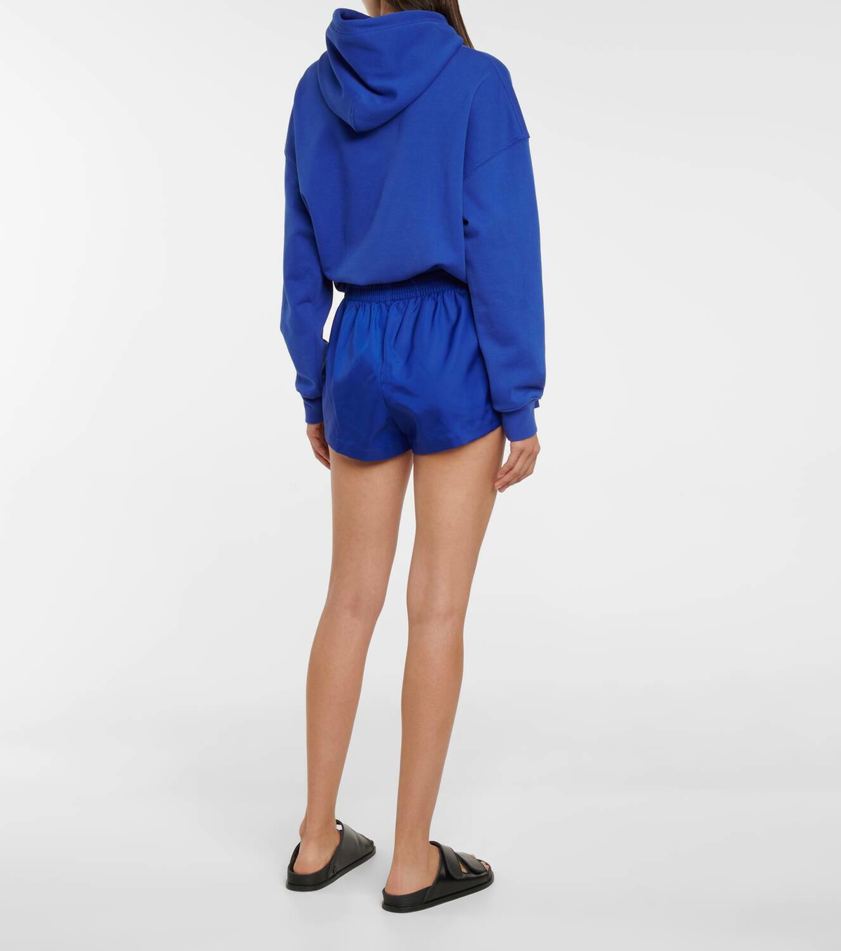 Wardrobe.NYC Spray nylon shorts