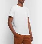 NN07 - Aspen Slub Cotton-Jersey T-Shirt - White