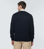 Polo Ralph Lauren Ribbed-knit cotton cardigan