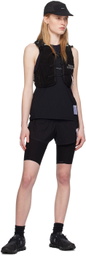 Satisfy Black 9 Half Shorts