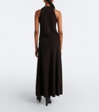 Lisa Yang Torie cashmere midi skirt